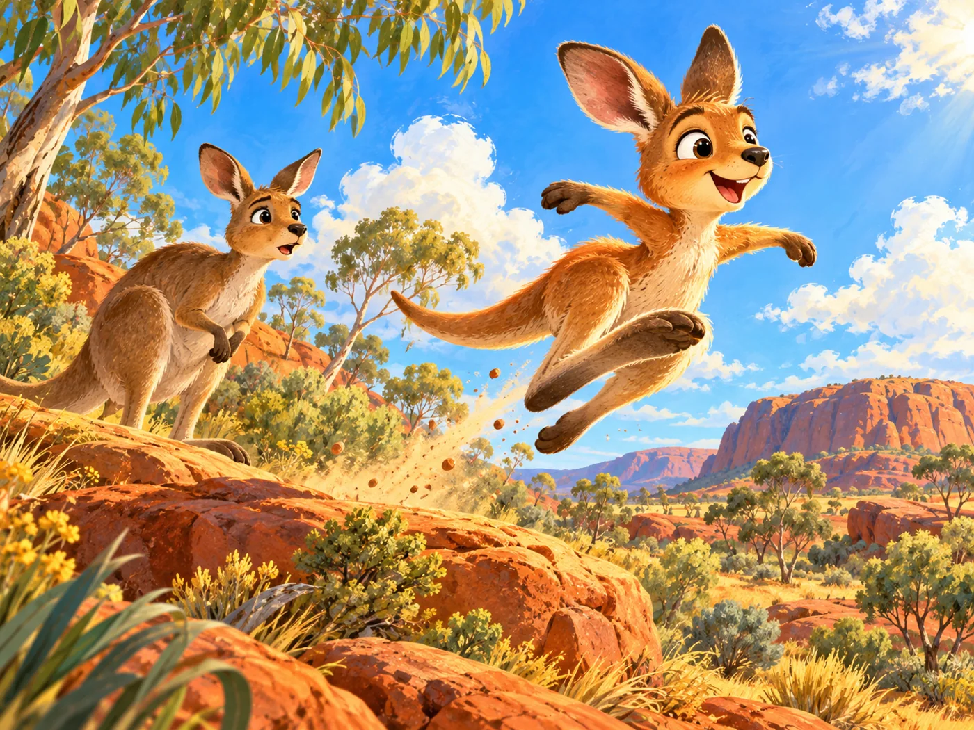 Illustration for Joey the Jumpinest Joey