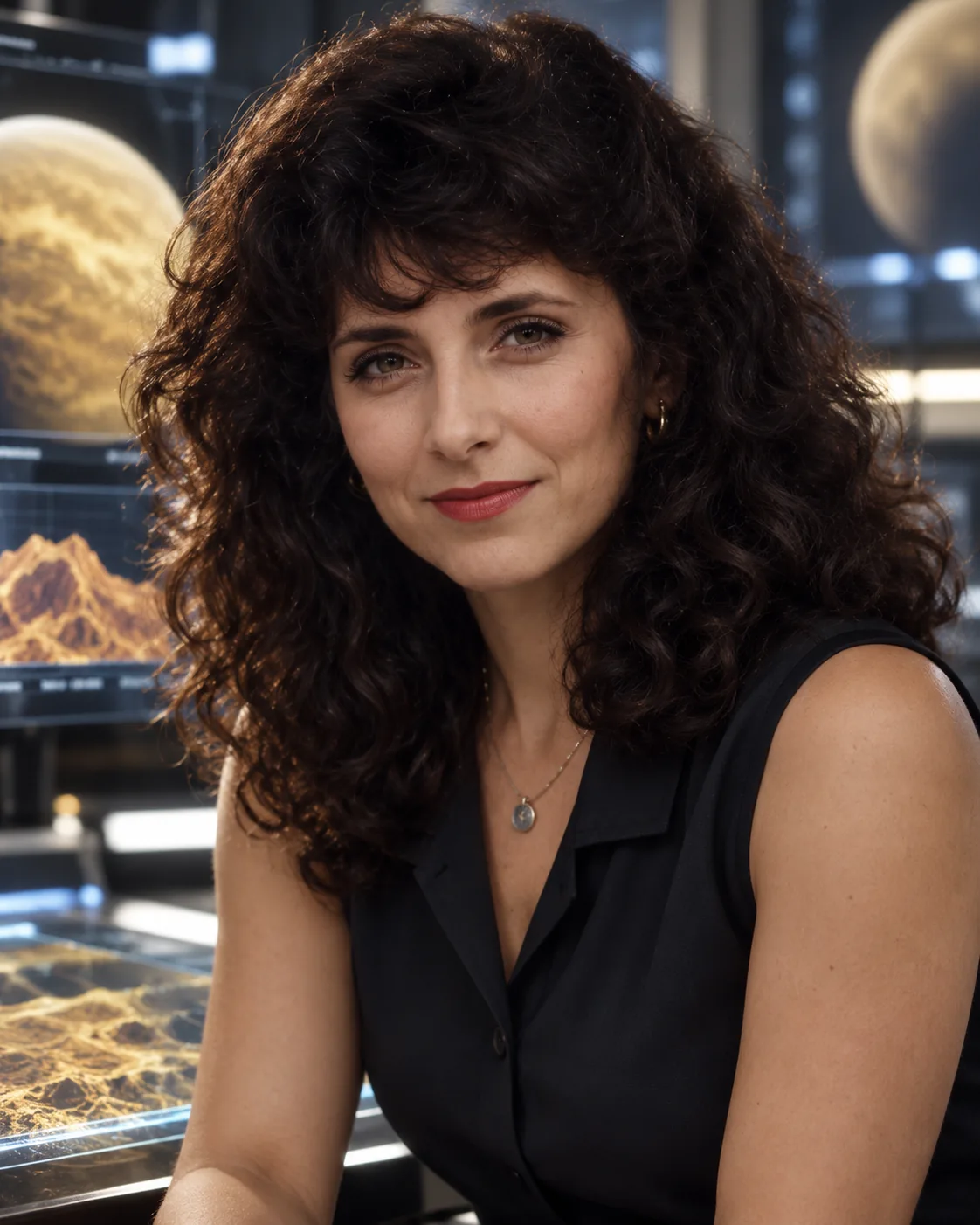 Portrait concept of adult Victoria Campos